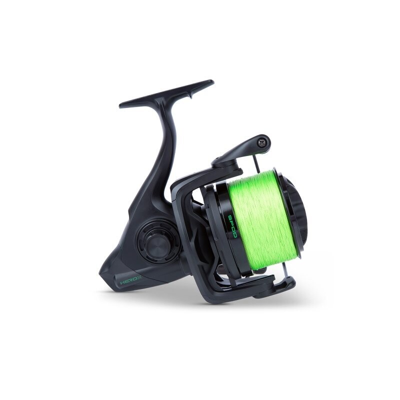 Sonik Herox Spod Reel met 200m 30lb Hypa-Viz braid