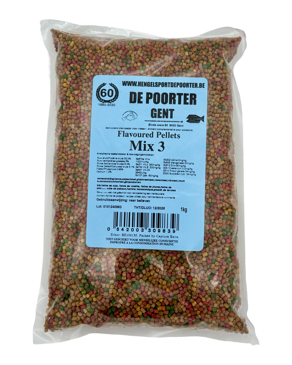 Flavoured Mix Pellets 3mm