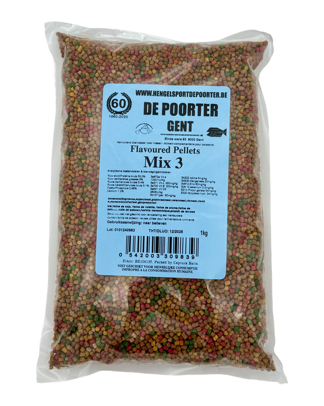 Flavoured Mix Pellets 3mm