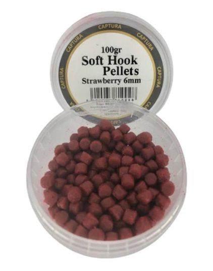 Softhook Pellets 6mm Strawberry