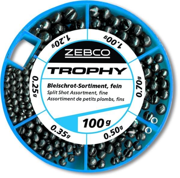 Zebco Splitshot Assortiment Fine - 100g Zebco Splitshot Assortiment Fine - 100g