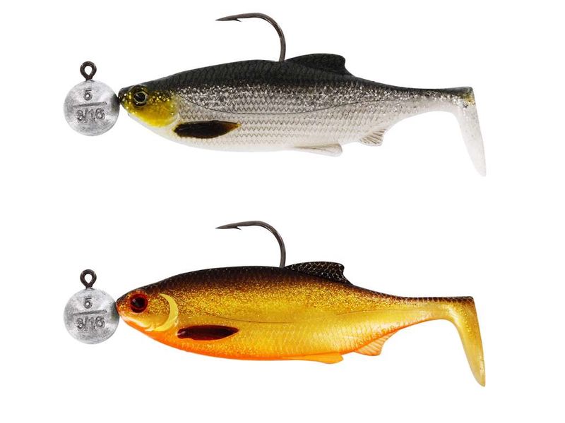 Westin Ricky the Roach Shadtail R 'N R 10cm10g-6/0 Dark Water Mix 4