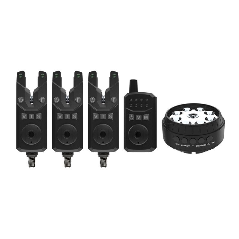 Sonik SKS2 Alarm Set 3+1 plus Bivvy Lamp