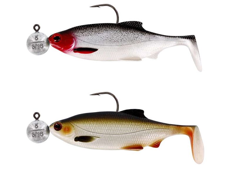 Westin Ricky the Roach Shadtail R 'N R 10cm10g-6/0 Clear Water Mix 4