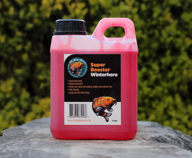 The Boilie Factory Booster Winterhero Rood - 1l The Boilie Factory Booster Winterhero Rood - 1l