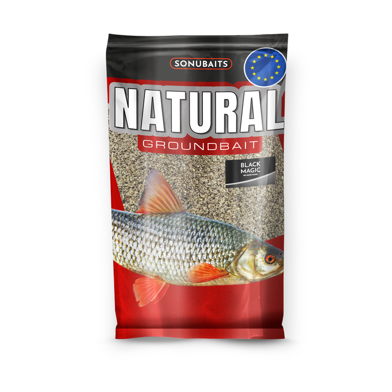 Sonubaits Natural Groundbait Black Magic - 1kg