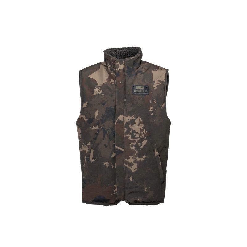 Nash ZT Sherpa Fleece Reversible Body Warmer