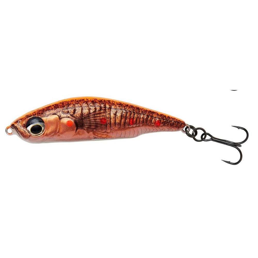Savage Gear 3D Sticklebait Pencil Slow Sinking Fluo Orange Copper - 7,5cm/13g