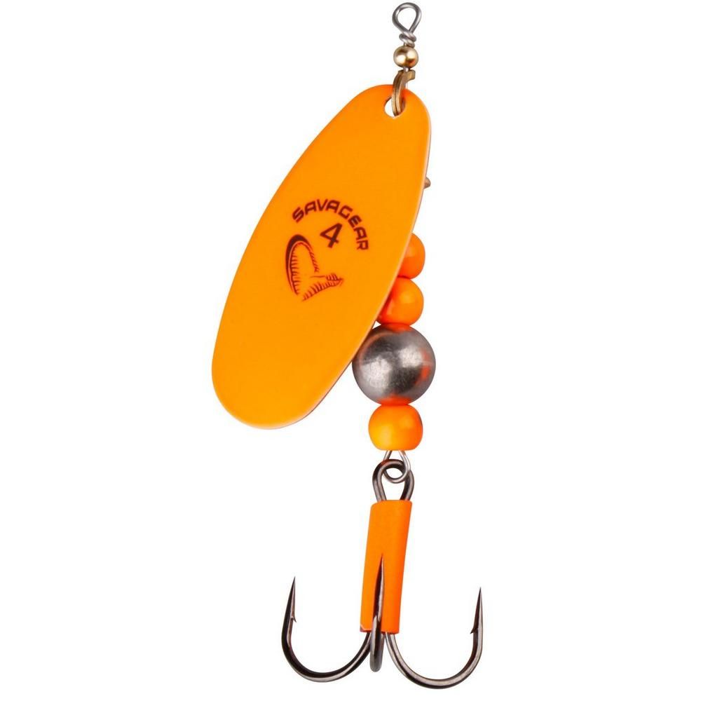 Savage Gear Caviar Spinner 4 Fluo Orange - 14g/Haak 4