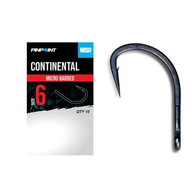 Nash Continental Size 6 Micro Barbed