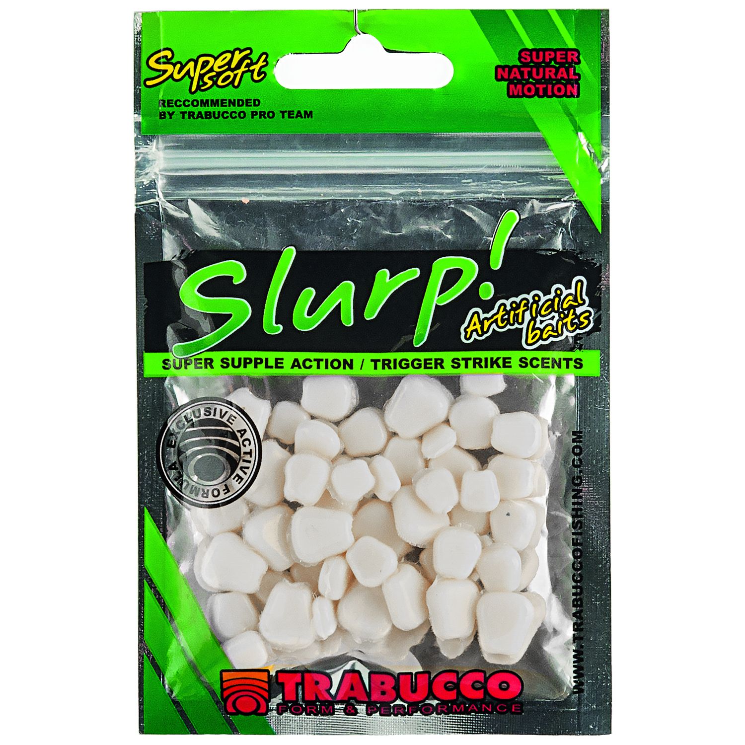 Trabucco Slurp Bait-Corn White/50 Stuks Trabucco Slurp Bait-Corn White/50 Stuks