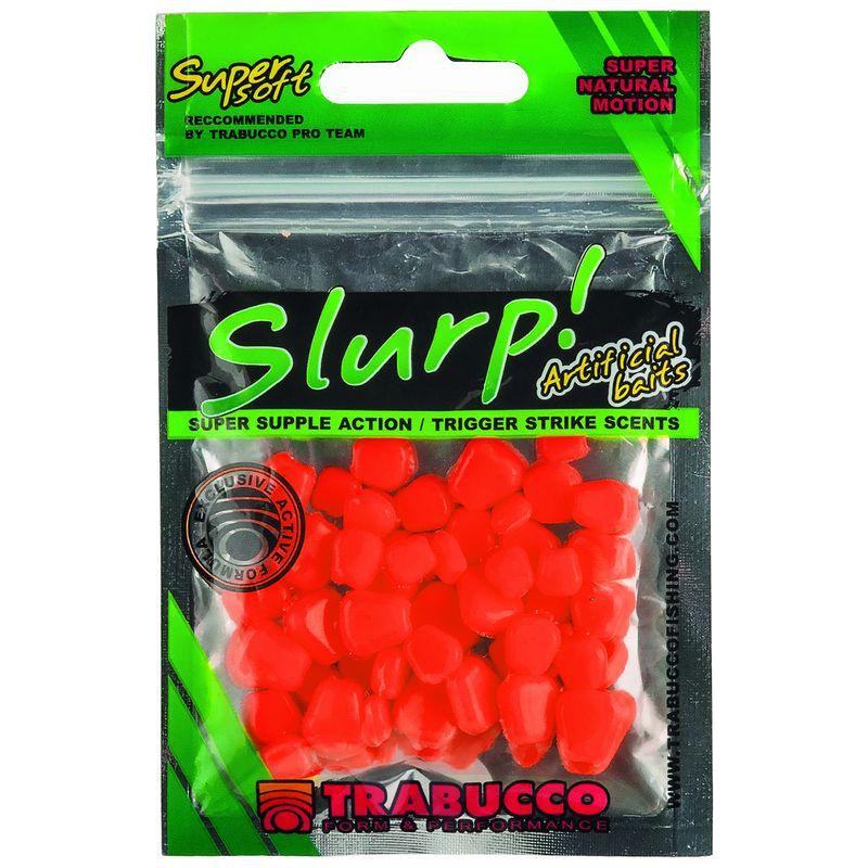 Trabucco Slurp Bait-Corn Red/50 Stuks