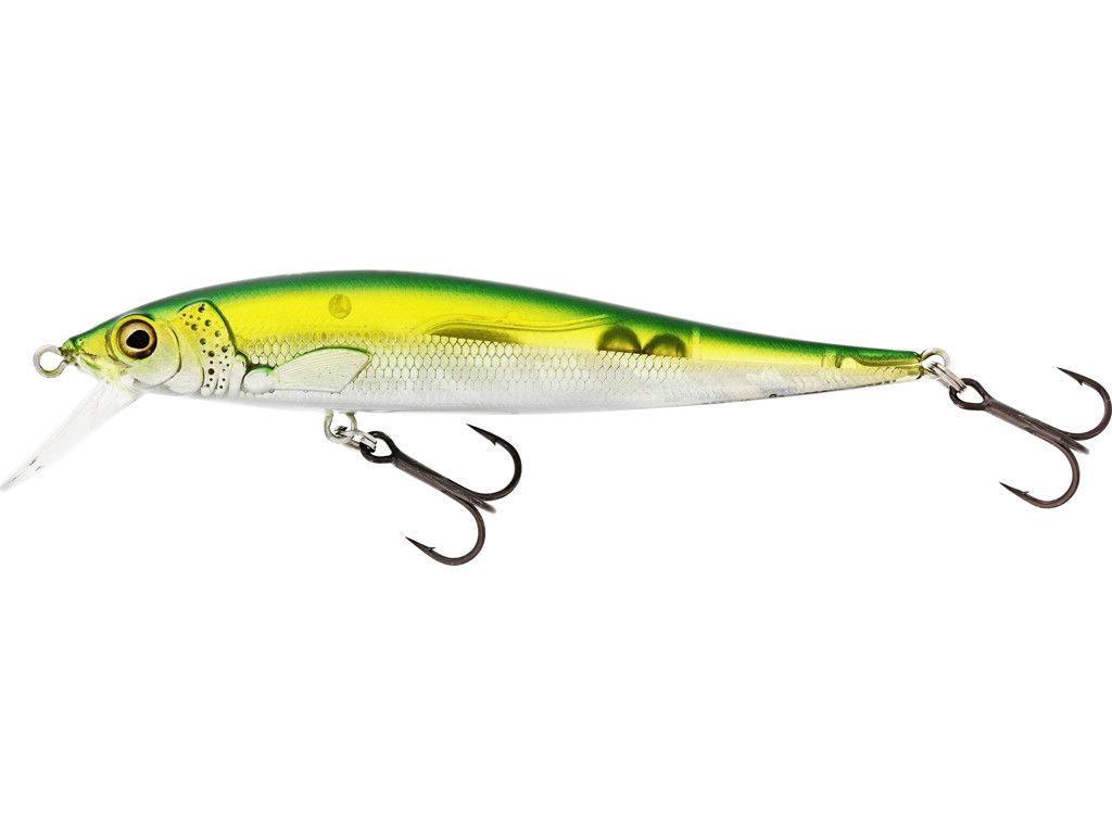 Westin Jerkbite SR 9cm/8g - Suspending Olive Minnow