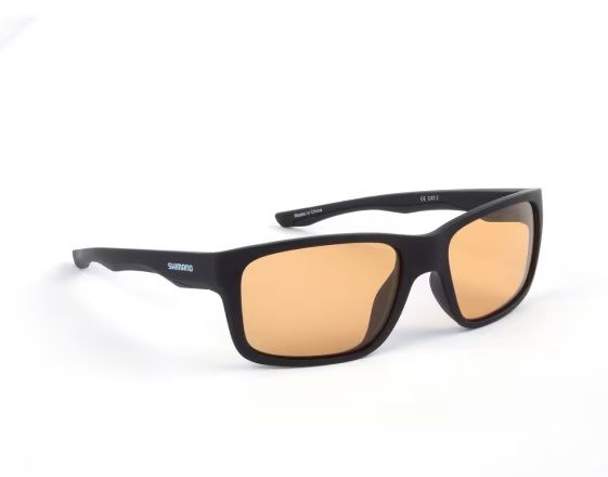 Shimano Eyewear Matte Black & Yellow Shimano Eyewear Matte Black & Yellow