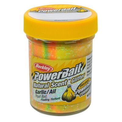 Berkley Powerbait Glitter Raibow - Natural Scent Garlic - 50gr