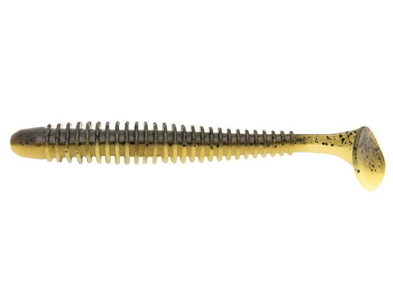 Keitech 4" Swing Impact - Watermelon PP./Yellow
