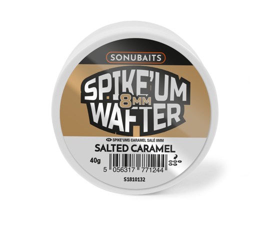 Sonubaits Spike'um Wafters Salted Caramel - 8mm Sonubaits Spike'um Wafters Salted Caramel - 8mm