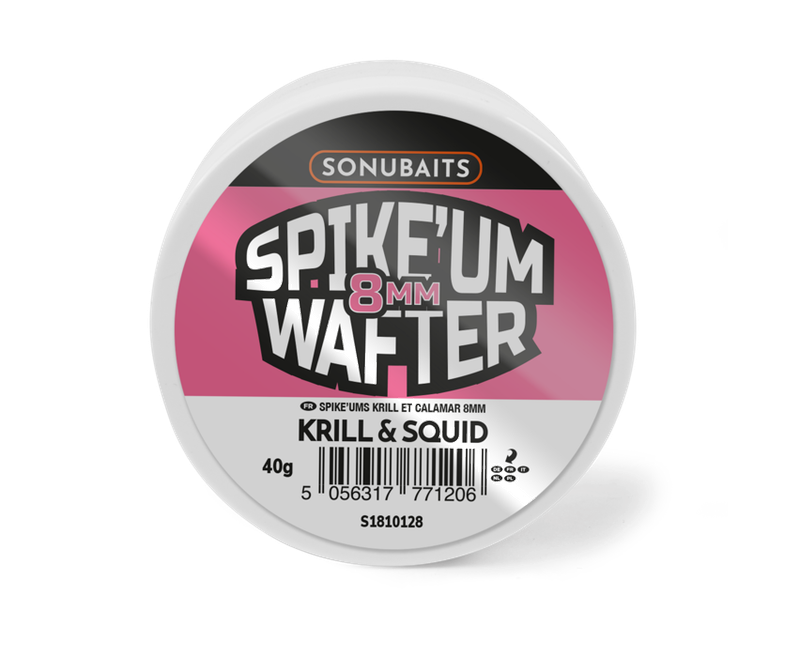 Sonubaits Spike'um Wafters Krill & Squid - 8mm Sonubaits Spike'um Wafters Krill & Squid - 8mm