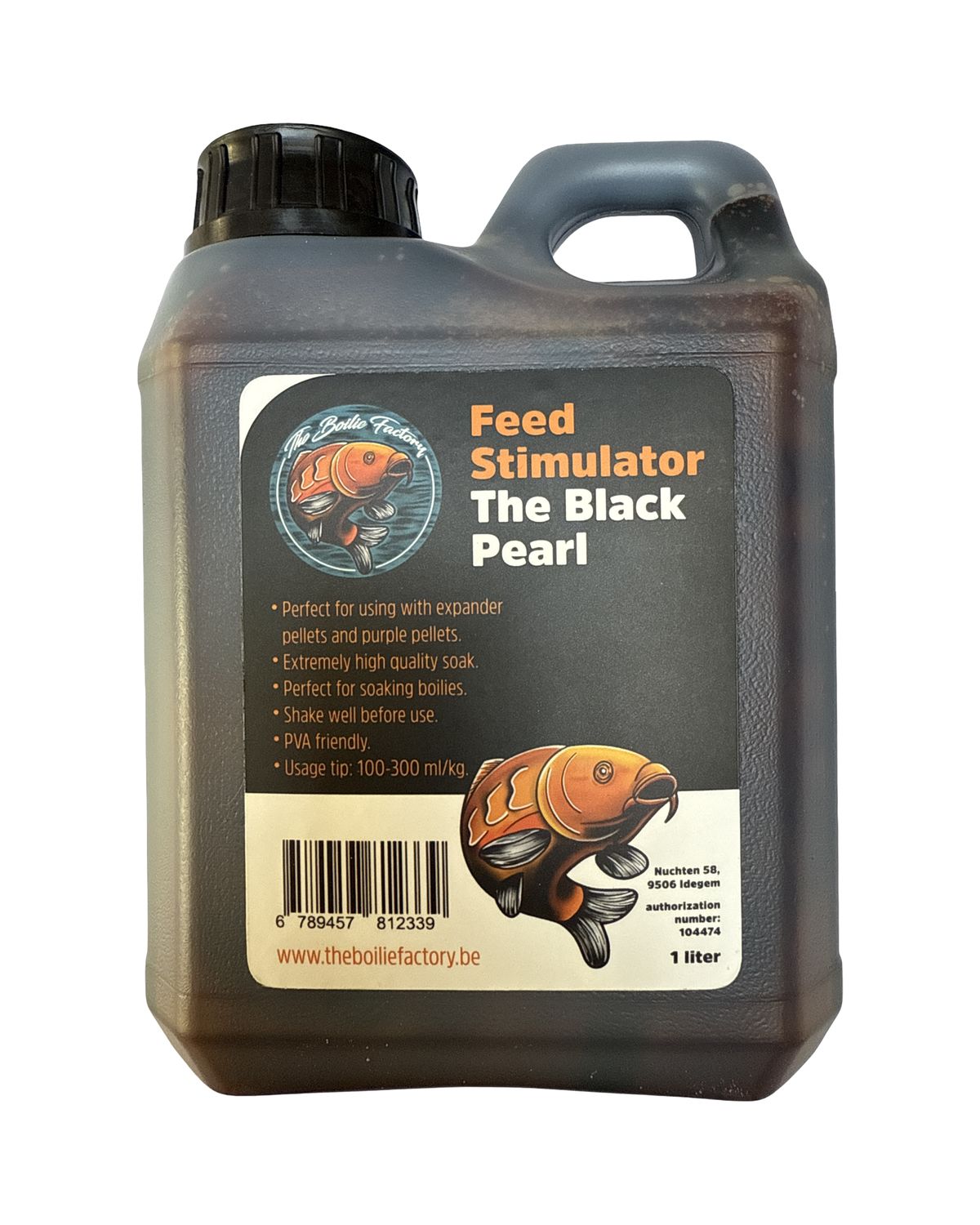 The Boilie Factory Soluble Feed Stimulator Black Pearl - 1l