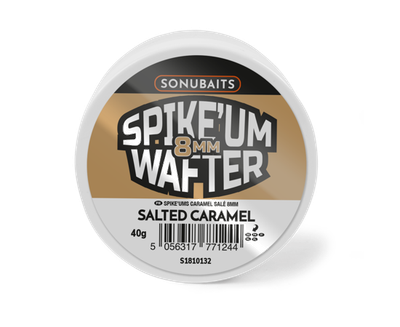 Sonubaits Spike'um Wafters Salted Caramel - 8mm Sonubaits Spike'um Wafters Salted Caramel - 8mm