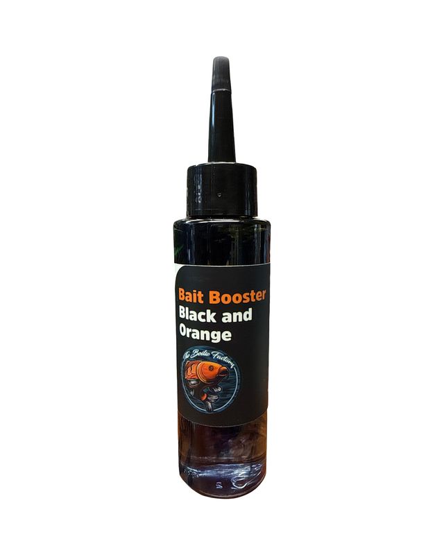 The Boilie Factory Baitbooster Black and orange - 125ml The Boilie Factory Baitbooster Black and orange - 125ml