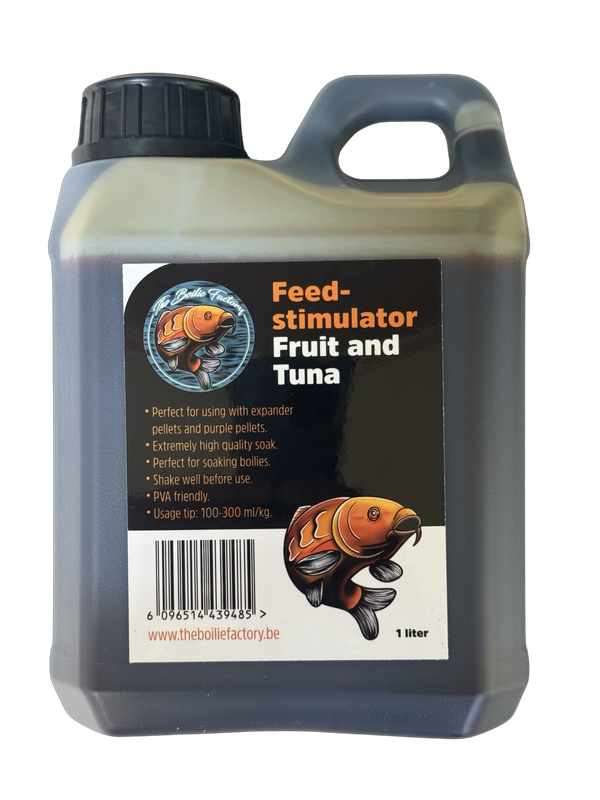 The Boilie Factory Soluble Feed Stimulator Fruit and Tuna - 1l The Boilie Factory Soluble Feed Stimulator Fruit and Tuna - 1l