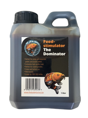 The Boilie Factory Soluble Feed Stimulator The Dominator - 1l The Boilie Factory Soluble Feed Stimulator The Dominator - 1l