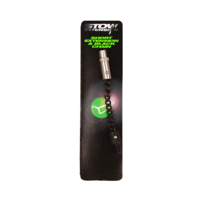 Korda Stow Black Stainless Chain with Adaptor Short