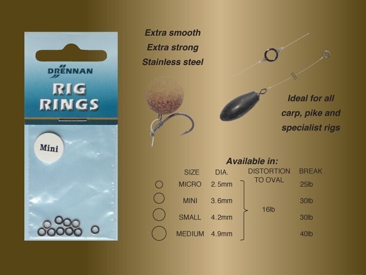 Drennan Rig Rings Mini