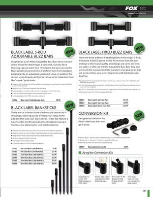 Fox Black Label Buzzer Bar Conversion Kit