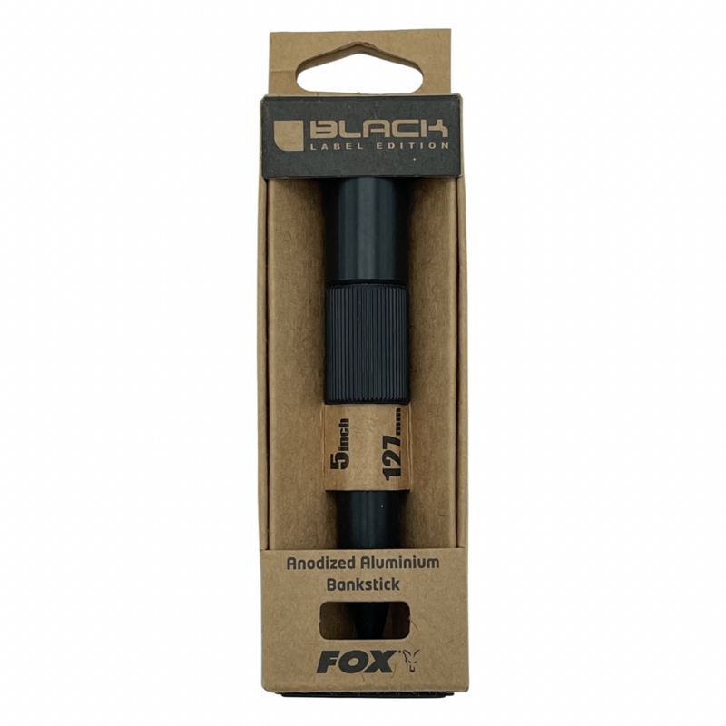 Fox Black Label Anodized Aluminium Bankstick - 5inch/127mm Fox Black Label Anodized Aluminium Bankstick - 5inch/127mm