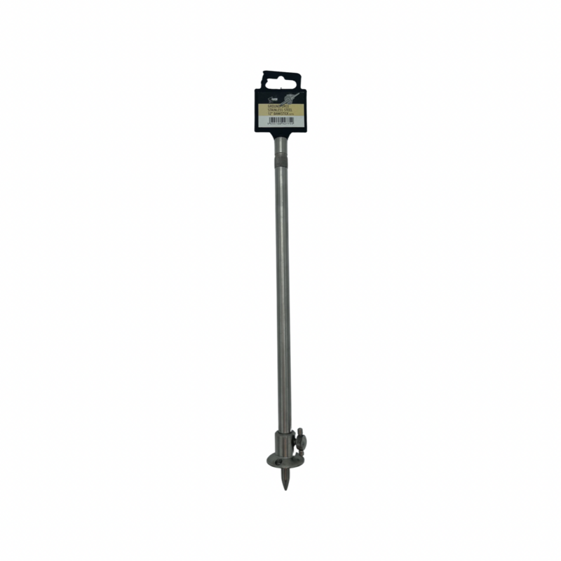 Nash Groundforce Stainless Steel 12'' Bankstick Nash Groundforce Stainless Steel 12'' Bankstick