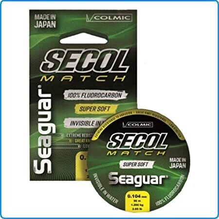 Colmic Seaguar Secol Match - 0.104mm/1.2kg/50m Colmic Seaguar Secol Match - 0.104mm/1.2kg/50m