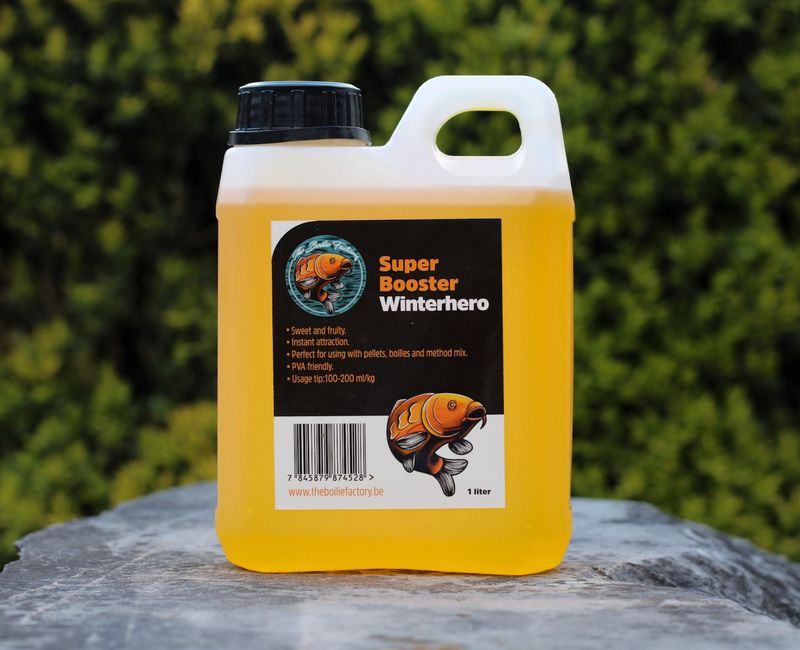 The Boilie Factory Booster Winterhero Geel - 1l The Boilie Factory Booster Winterhero Geel - 1l