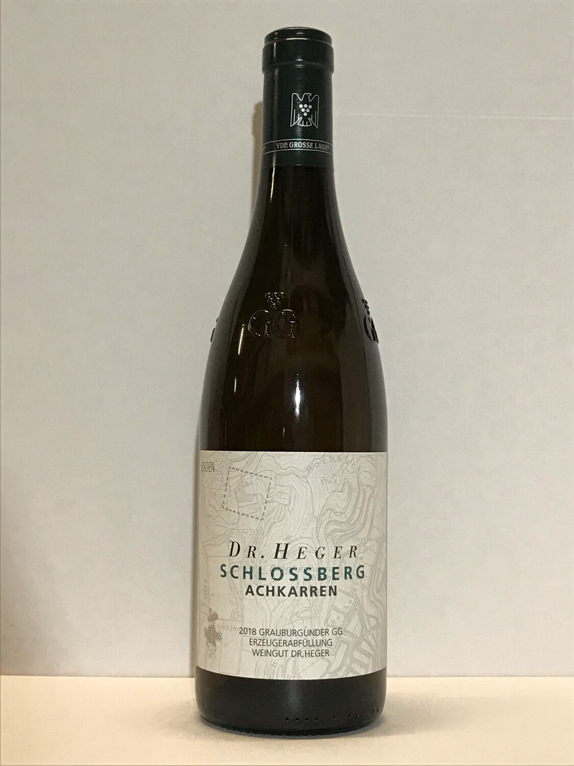 Pinot gris-Grosses Gewächs-2018 droog Achkarren Schlossberg-Dr. Heger (Baden)