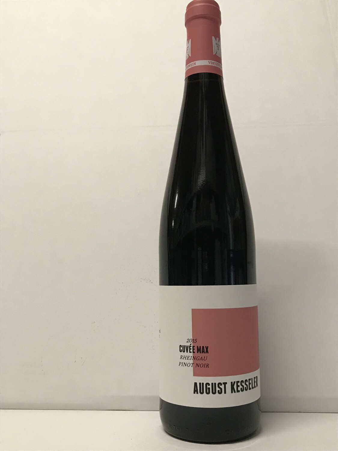Pinot noir-2015 droog Cuvée Max August Kesseler (Rheingau)