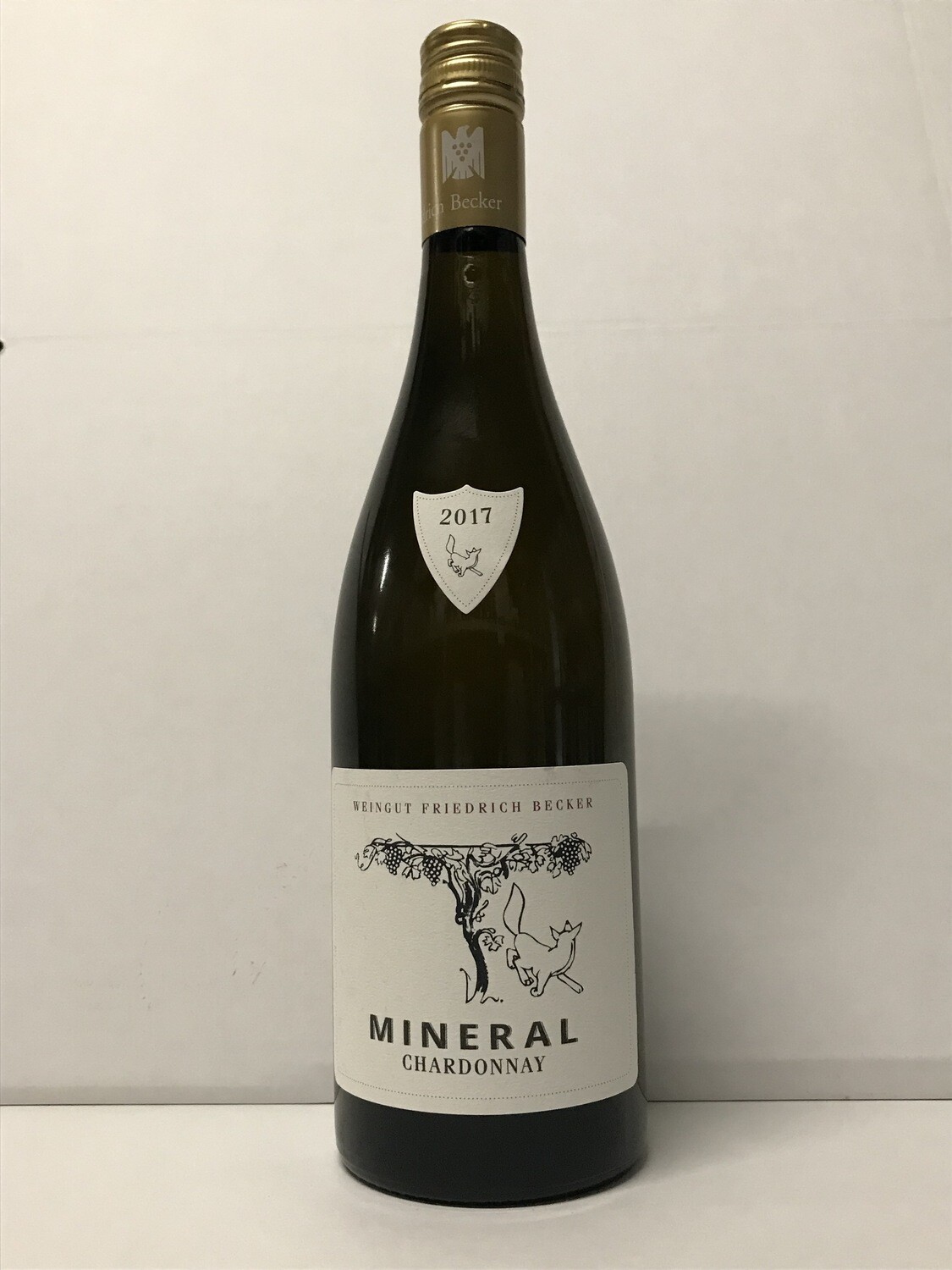 Chardonnay-2017 droog  Mineral Friedrich Becker (Pfalz)