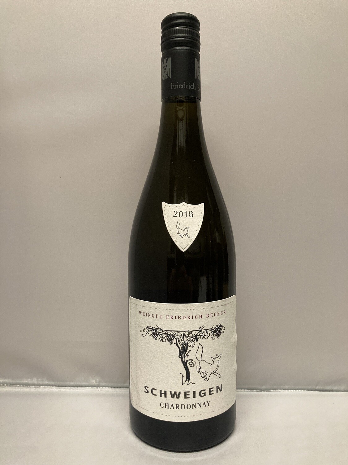 Chardonnay-2018 droog  Schweigen Friedrich Becker (Pfalz)