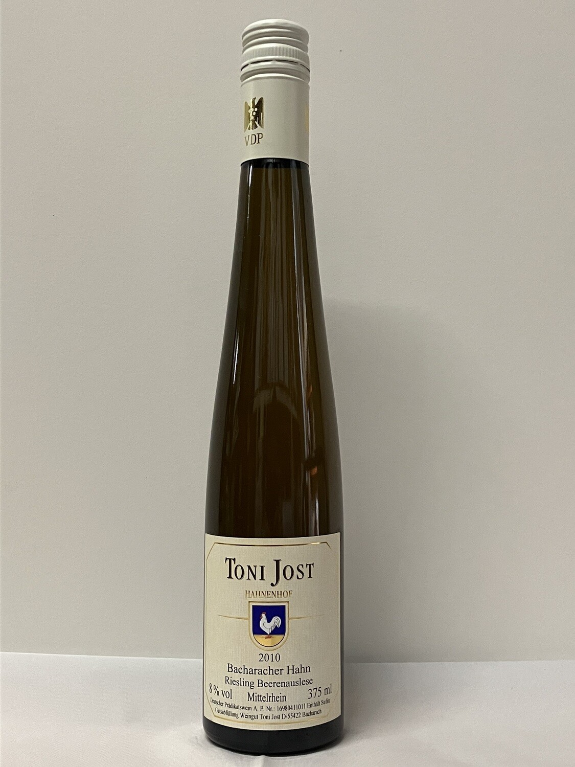 Riesling Beerenauslese 2010 0,375 l Bacharach Hahn-Toni Jost (Mittelrhein)