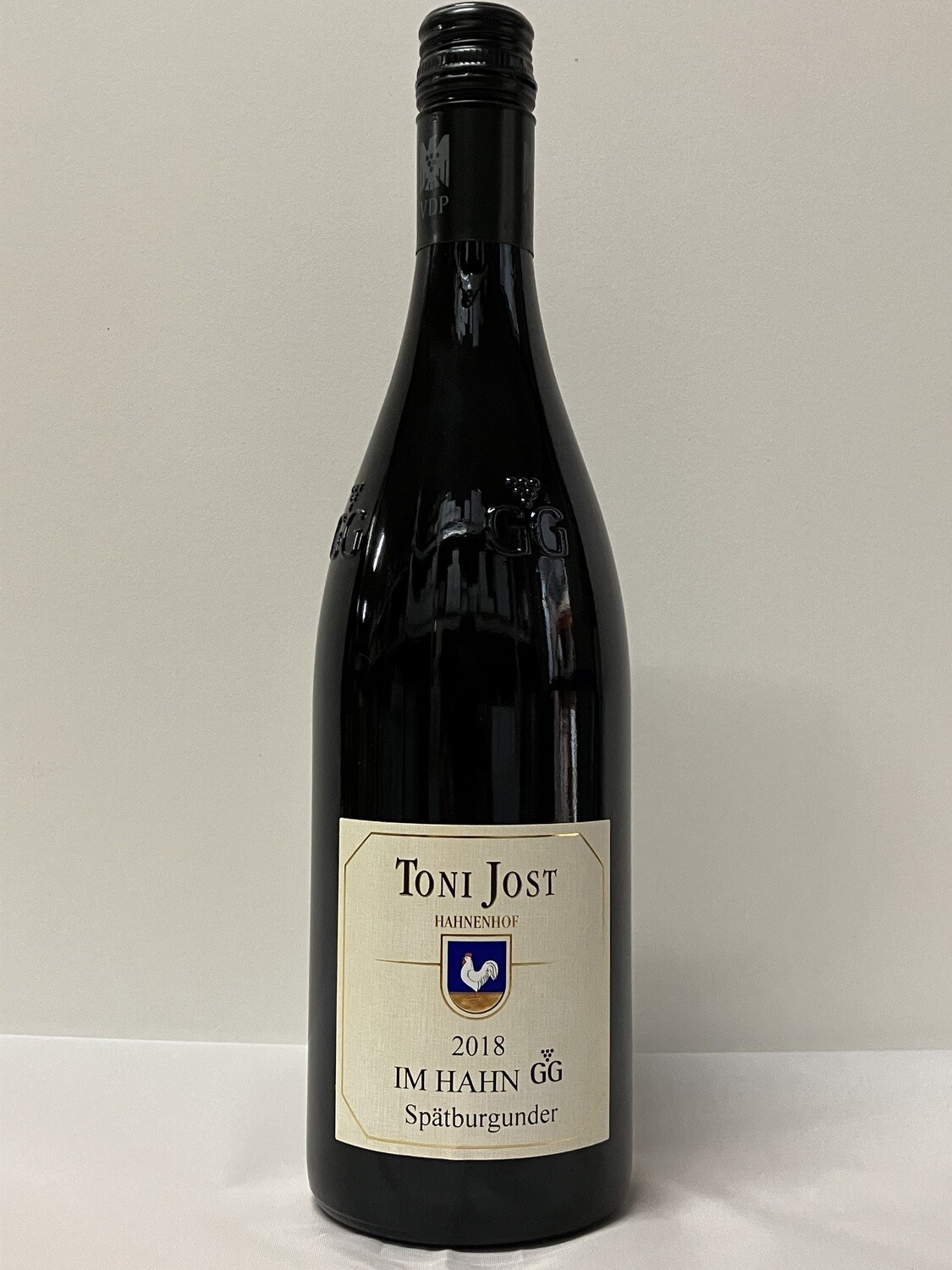 Pinot Noir VDP.Grosses Gewächs 2018 droog im Hahn Toni Jost (Mittelrhein)
