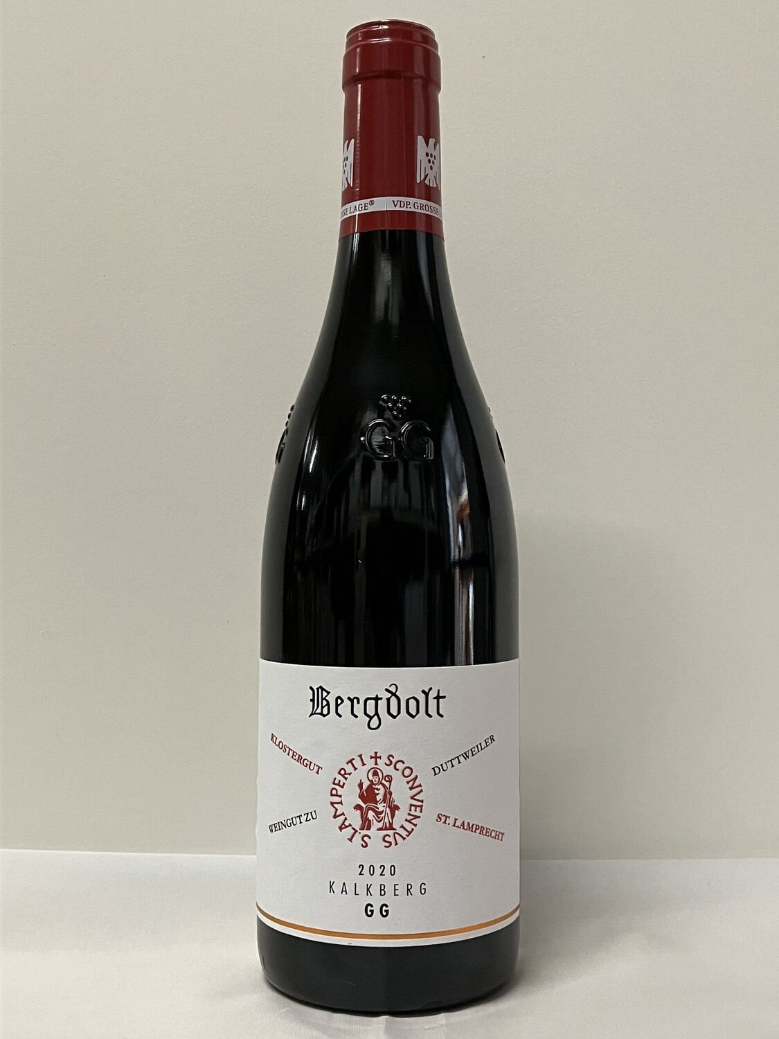 Pinot noir VDP.Grosses Gewächs 2020 droog Duttweiler Kalkberg Bergdolt (Pfalz)