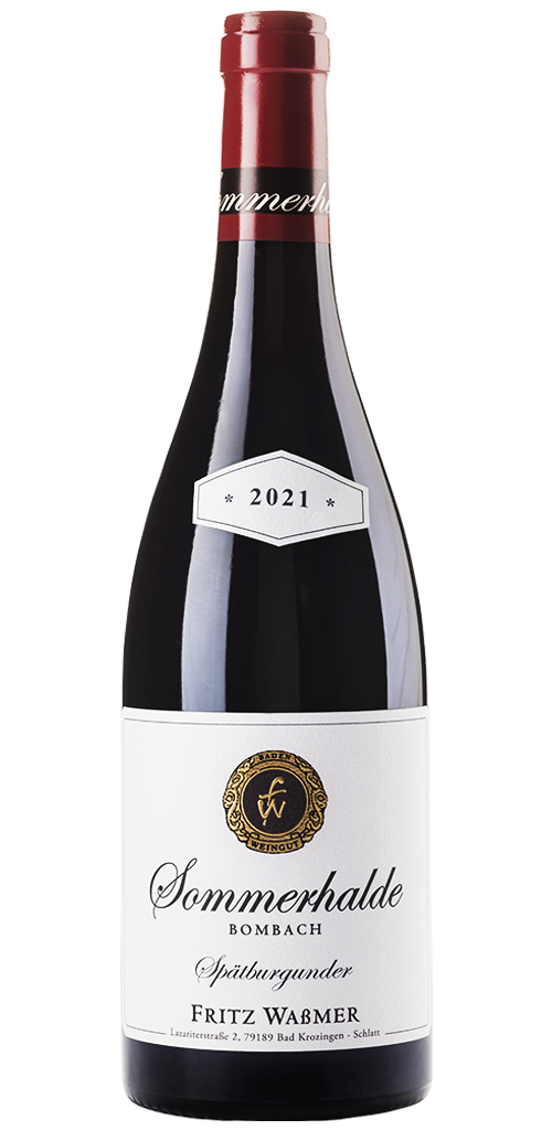 Pinot noir  2017 droog Bombach Sommerhalde-Fritz Wassmer (Baden)