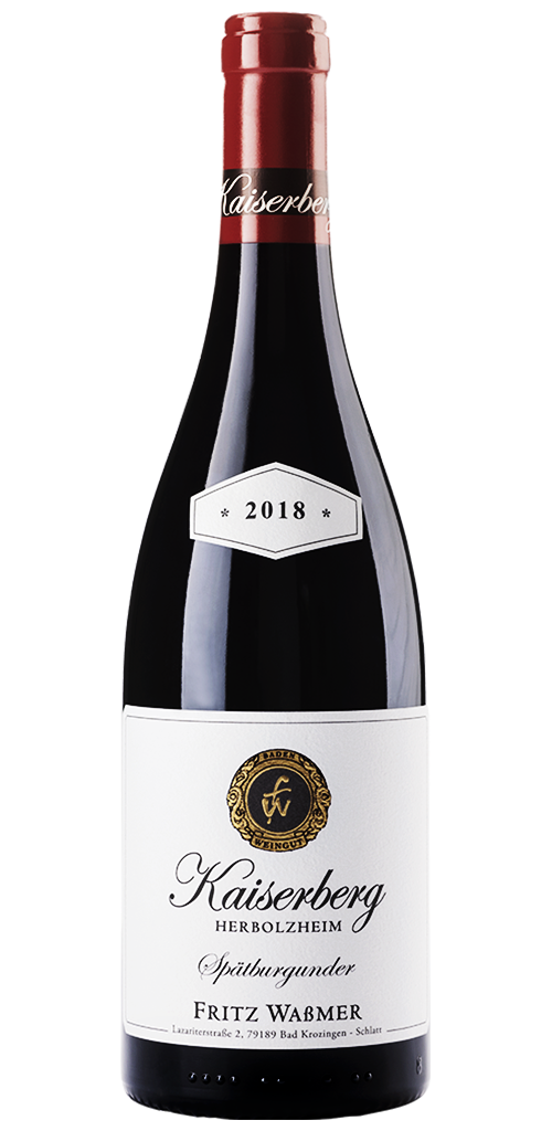 Pinot noir-Grandcru-2017 droog Kaiserberg- Fritz Wassmer (Baden)