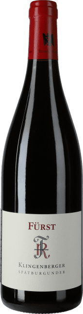 Pinot noir 2021 droog Klingenberger-Rudolf Fürst (Franken)
