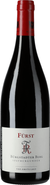 Pinot noir 2022 droog Erste Lage Burgstadter Berg-Rudolf  Fürst (Franken)