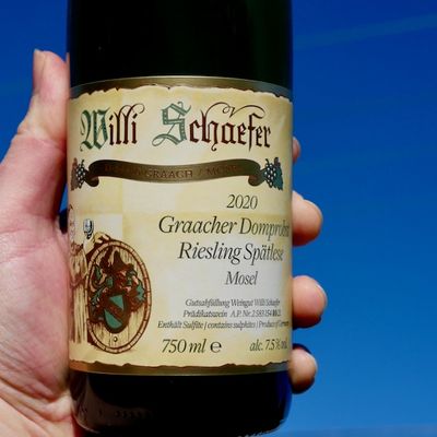 Riesling-Spätlese-#10-2020 Graach Domprobst Willi Schaefer (Mosel)
