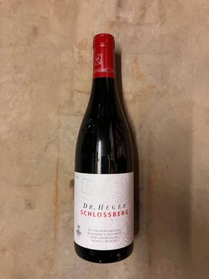 Pinot Noir-Grosses Gewächs-2013 droog Achkarren Schlossberg Dr. Heger (Baden) Pinot Noir-Grosses Gewächs-2013 droog Achkarren Schlossberg Dr. Heger (Baden)