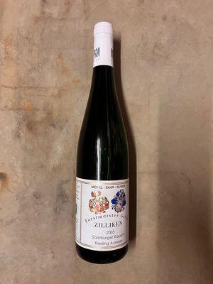 Riesling-Auslese-2005 Saarburger Rausch- Zilliken (Mosel) Riesling-Auslese-2005 Saarburger Rausch- Zilliken (Mosel)