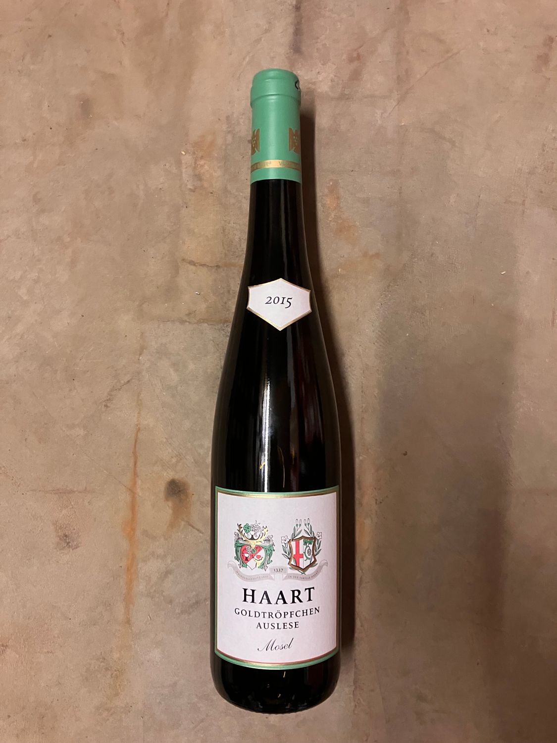 Riesling-Auslese-2015 Piesport Goldtröpfchen-Haart (Mosel) Riesling-Auslese-2015 Piesport Goldtröpfchen-Haart (Mosel)