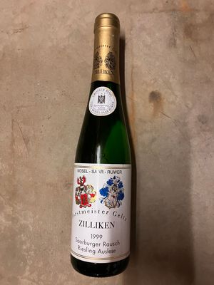 Riesling-Auslese Lange-Goldkapsel-Veiling-#1-1999 0,375 l Saarburger Rausch-Zilliken (Mosel)